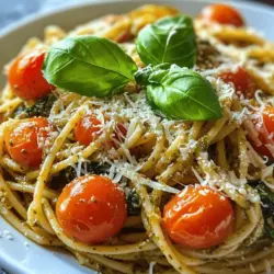 In today’s fast-paced world, finding time to prepare a delicious and satisfying meal can feel like an uphill battle. Enter the 20 Minute Creamy Tomato Basil Pesto Pasta - a dish that perfectly embodies the idea of quick, flavorful meals without compromising on quality. This recipe is designed for those who crave a homemade dinner but may not have the luxury of spending hours in the kitchen.