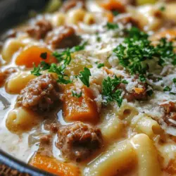 When the chill of winter sets in or a rainy day arrives, nothing warms the soul quite like a bowl of homemade soup. Soups are the epitome of comfort food, and they have a unique ability to bring warmth and joy to any dining table. One standout recipe that perfectly embodies this cozy sentiment is the Creamy Parmesan Italian Sausage Ditalini Soup. This hearty dish is not only satisfying but also incredibly flavorful, making it a wonderful choice for any season.