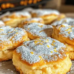 If you’re on the hunt for a treat that perfectly balances indulgence with a refreshing twist, look no further than Zesty Lemon Gooey Butter Cookies. This delightful dessert combines the rich, buttery flavor that gooey butter cookies are famous for with the invigorating zest of lemon, creating a cookie that’s both comforting and uplifting. Gooey butter cookies have taken the baking world by storm, thanks to their soft, chewy texture and the unique flavor profiles that can be achieved by incorporating various ingredients. The addition of lemon not only enhances the taste but also offers a bright, sunny quality that makes these cookies a perfect choice for any occasion, whether you’re celebrating a birthday, hosting a gathering, or simply indulging yourself.