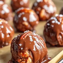 Pecan Pie Balls are a delightful twist on the classic pecan pie, offering a unique and indulgent take on a beloved dessert. These bite-sized treats encapsulate the rich, nutty flavor of pecans combined with the sweetness of chocolate and the subtle crunch of graham cracker crumbs. Perfect for holiday gatherings, parties, or simply as a sweet snack to satisfy your cravings, Pecan Pie Balls are an irresistible option that appeals to all ages.