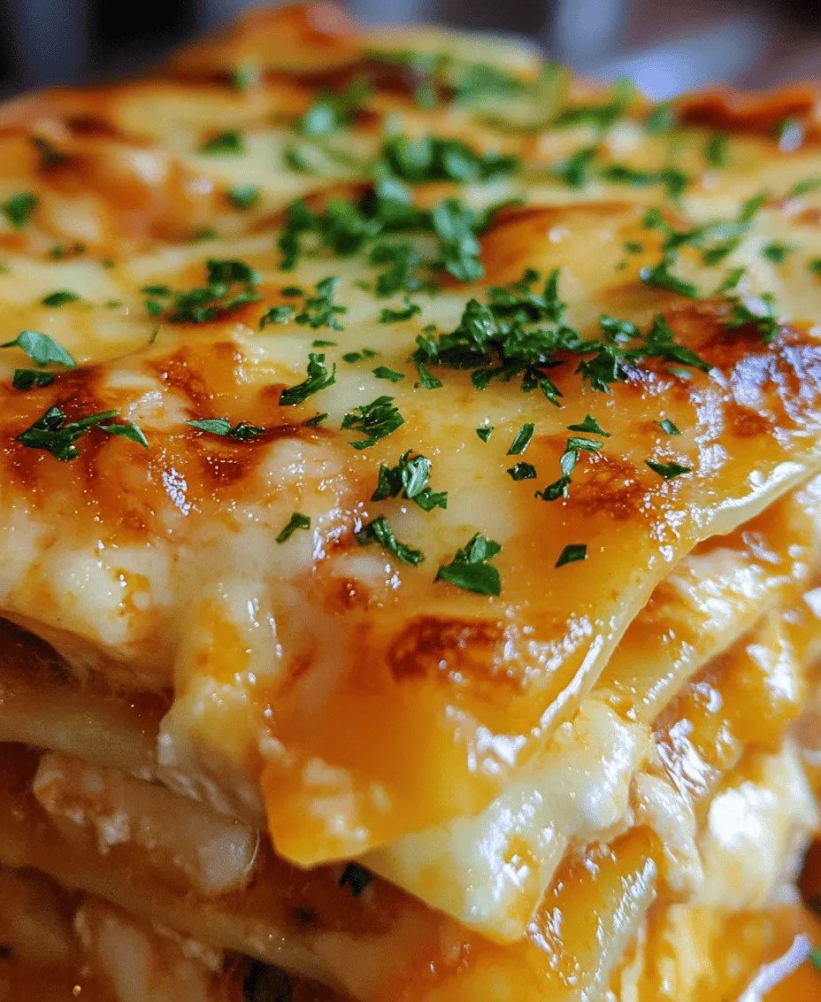 Imagine the comforting layers of a classic Italian lasagna, but instead of the traditional meat sauce, it features the succulent flavors of shrimp scampi, swimming in a luscious garlic butter sauce. This is precisely what *Garlic Butter Shrimp Scampi Lasagna* offers—an extraordinary fusion that marries the best of both worlds. It is a dish designed for seafood lovers and lasagna enthusiasts alike, capturing the rich, savory essence of shrimp scampi and enveloping it in tender pasta layers.
