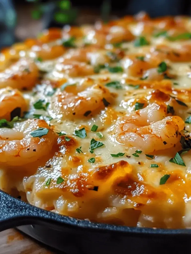 Imagine the comforting layers of a classic Italian lasagna, but instead of the traditional meat sauce, it features the succulent flavors of shrimp scampi, swimming in a luscious garlic butter sauce. This is precisely what *Garlic Butter Shrimp Scampi Lasagna* offers—an extraordinary fusion that marries the best of both worlds. It is a dish designed for seafood lovers and lasagna enthusiasts alike, capturing the rich, savory essence of shrimp scampi and enveloping it in tender pasta layers.