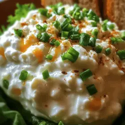 Understanding the evolution of classic recipes can be a rewarding experience, especially when those recipes are as beloved as egg salad. This Cottage Cheese Delight Egg Salad takes a traditional dish and elevates it with the addition of cottage cheese, creating a protein-packed and creamy delight that is both nutritious and satisfying. Whether you're preparing a quick lunch or a light dinner, this recipe is perfect for those seeking a healthy option without sacrificing flavor. In this article, we will explore the ingredients, preparation methods, and the benefits of this delightful dish.
