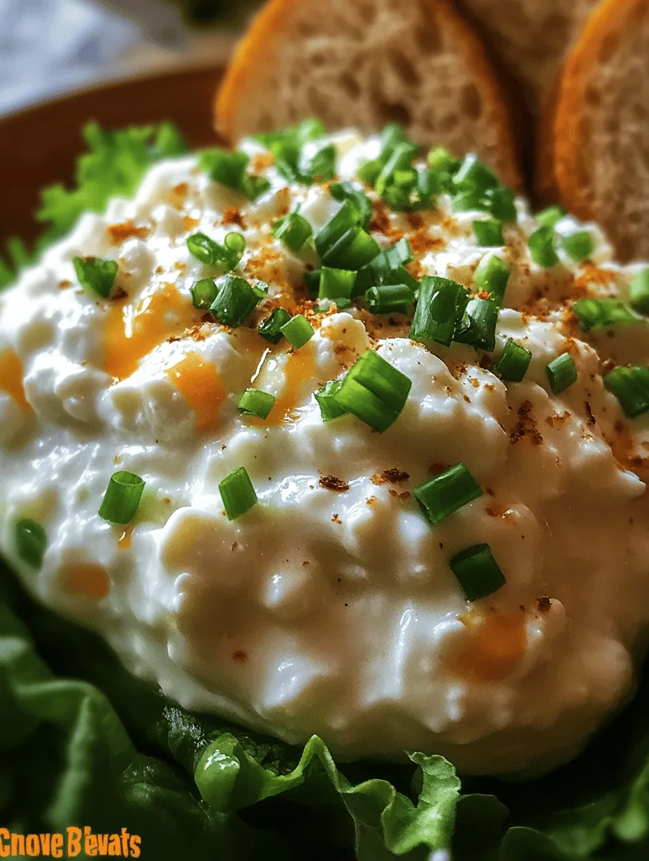 Understanding the evolution of classic recipes can be a rewarding experience, especially when those recipes are as beloved as egg salad. This Cottage Cheese Delight Egg Salad takes a traditional dish and elevates it with the addition of cottage cheese, creating a protein-packed and creamy delight that is both nutritious and satisfying. Whether you're preparing a quick lunch or a light dinner, this recipe is perfect for those seeking a healthy option without sacrificing flavor. In this article, we will explore the ingredients, preparation methods, and the benefits of this delightful dish.