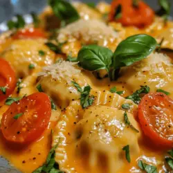 In today’s fast-paced world, the quest for quick and delicious weeknight dinners is a common challenge for many families and individuals. Finding a meal that is not only easy to prepare but also satisfies the taste buds can feel daunting. Enter the Easy Weeknight Creamy Tuscan Ravioli. This dish perfectly balances rich, creamy flavors with a minimal prep time that fits seamlessly into your busy schedule. Whether you are a parent juggling after-school activities or a professional winding down after a long day, this recipe allows you to enjoy a gourmet meal right in your own kitchen without the fuss.