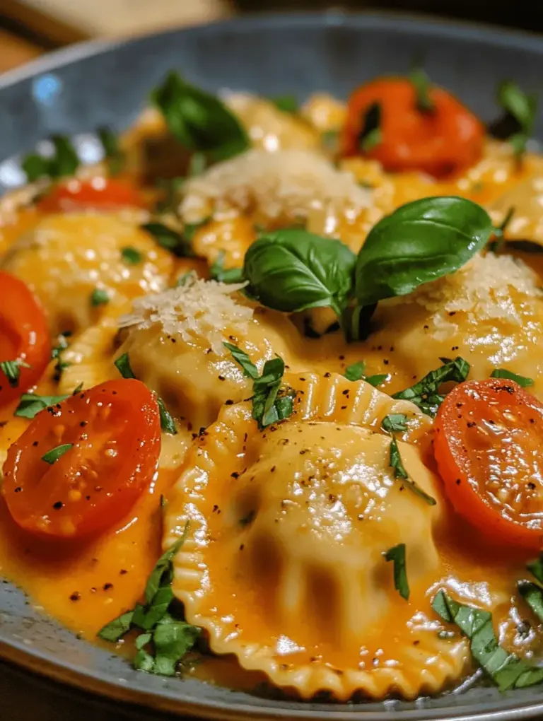 In today’s fast-paced world, the quest for quick and delicious weeknight dinners is a common challenge for many families and individuals. Finding a meal that is not only easy to prepare but also satisfies the taste buds can feel daunting. Enter the Easy Weeknight Creamy Tuscan Ravioli. This dish perfectly balances rich, creamy flavors with a minimal prep time that fits seamlessly into your busy schedule. Whether you are a parent juggling after-school activities or a professional winding down after a long day, this recipe allows you to enjoy a gourmet meal right in your own kitchen without the fuss.