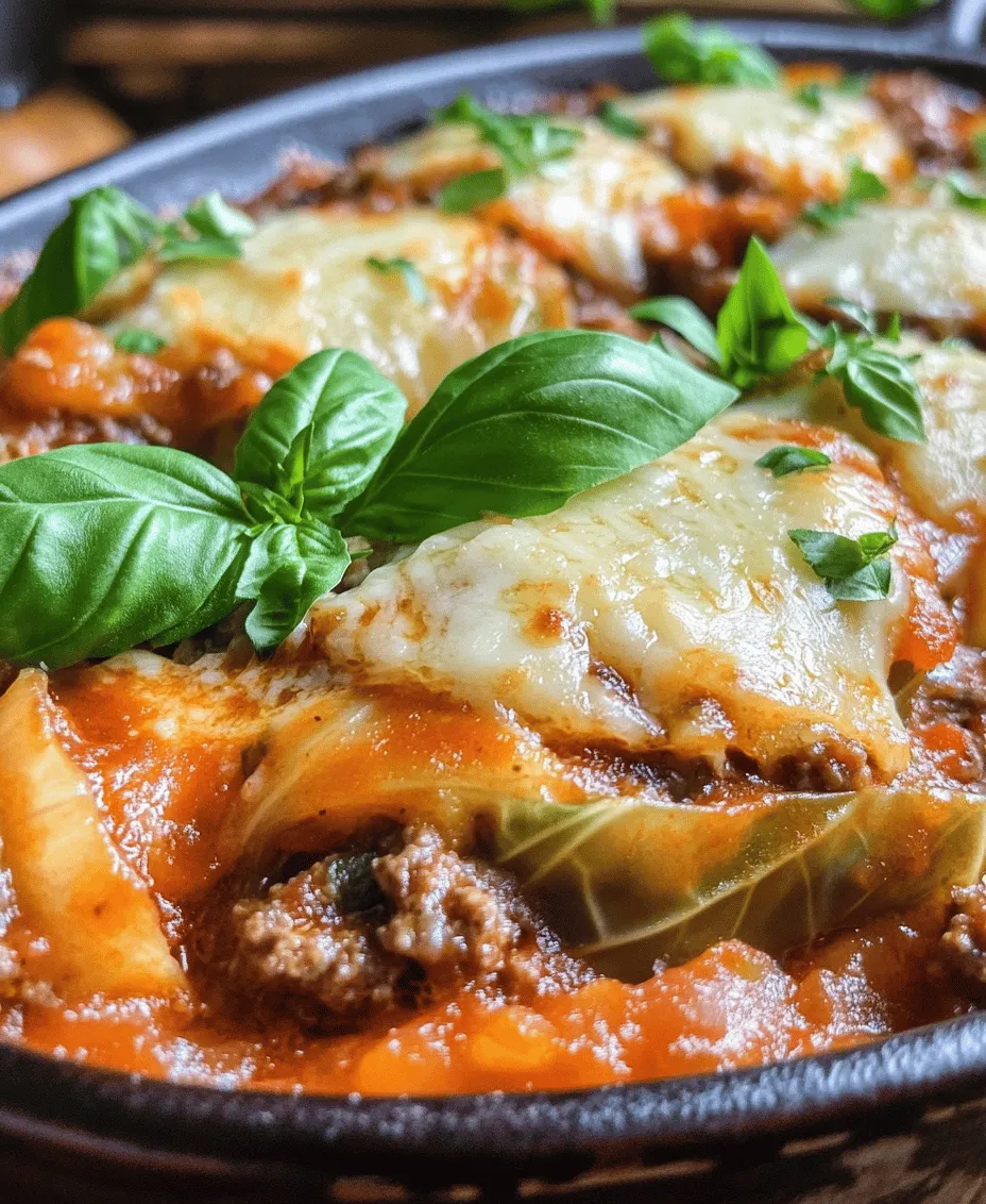 Stuffed cabbage rolls, known as 