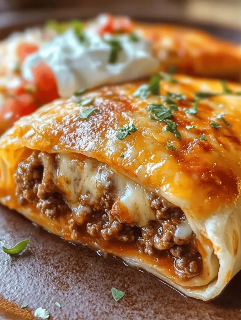 Chimichangas are a delicious and popular dish that combine the rich flavors of Mexican cuisine with the satisfying crunch of fried food. Originating from the southwestern United States, particularly Arizona, chimichangas are essentially deep-fried burritos. While their exact history is somewhat hazy, one popular tale suggests that they were created by accident when a burrito was accidentally dropped into a deep fryer, resulting in a crispy, golden treat. Regardless of their origin, chimichangas have become a staple in Mexican-American cuisine, enjoyed by many for their hearty filling and satisfying texture.