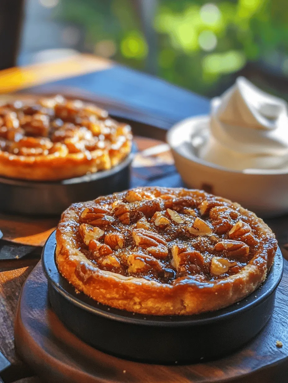 When preparing your filling for the mini pecan tarts, achieving a smooth texture is paramount for an enjoyable eating experience. Start by ensuring that your ingredients, especially eggs, are at room temperature. This helps them incorporate better, creating an even mixture. Use a whisk rather than a fork for maximum incorporation of air, which contributes to a light filling. Begin by whisking the sugar and eggs together until the mixture is pale and frothy, about 2-3 minutes. Then, gradually add the melted butter and vanilla extract, whisking continuously to ensure a lump-free mix. For the final touch, gently fold in the corn syrup until fully blended. This technique ensures that your filling is velvety and smooth, free of lumps or uneven sweetness.