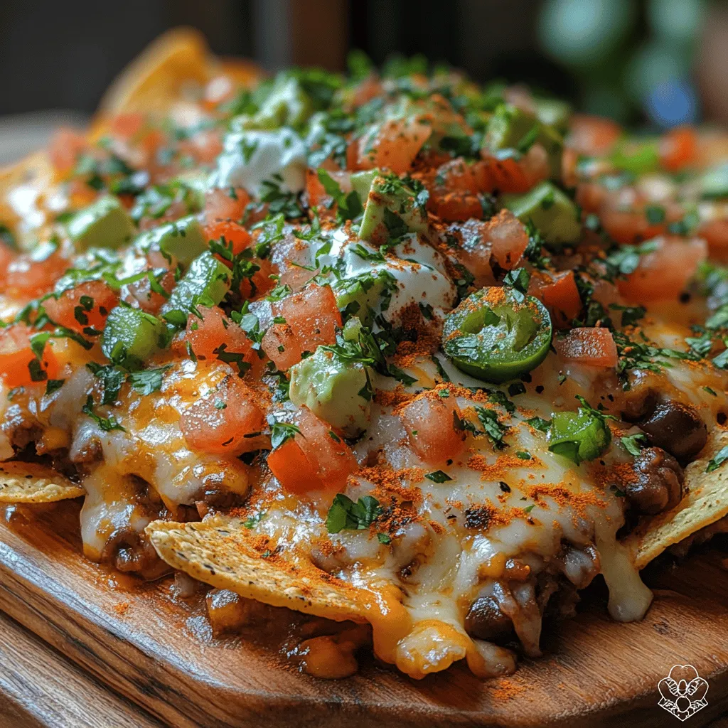 Nachos have carved out their own special place in the pantheon of beloved snacks, celebrated not just for their taste but for their ability to bring people together. Originating in Mexico, this dish has transcended borders to become a staple at parties, game days, and casual gatherings. When it comes to nachos, the Cheesy Loaded Nachos Fiesta stands out as an extraordinary choice that is sure to please a crowd. This recipe combines the perfect harmony of crispy tortilla chips, gooey cheese, and a myriad of toppings to create a delicious experience that caters to a wide range of taste preferences. Whether you’re hosting a lively gathering or simply indulging in some comfort food, this nacho creation is versatile enough to satisfy everyone’s cravings.
