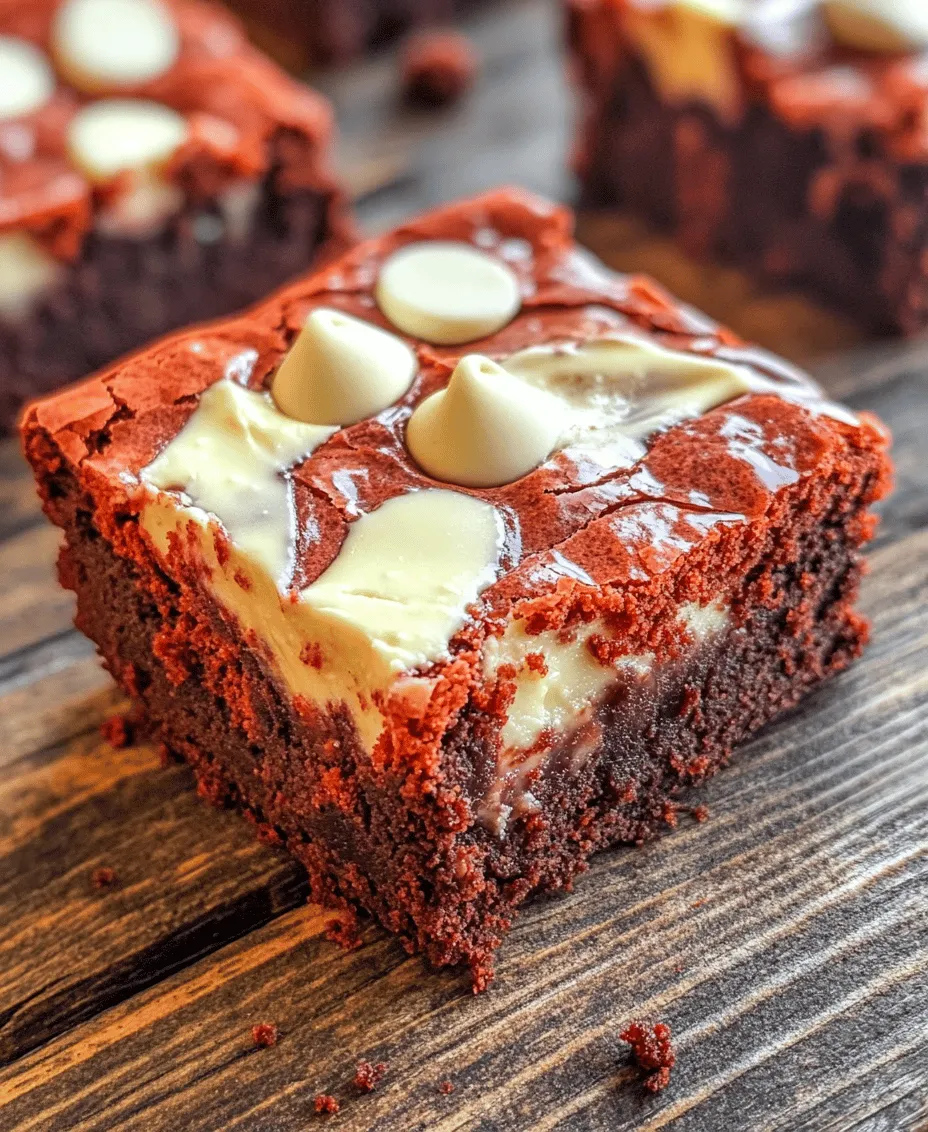 Indulging in the rich and decadent flavors of Red Velvet Brownies is a culinary experience like no other. These delightful treats offer a perfect blend of moist brownie goodness with the signature red velvet flavor that has captured the hearts of dessert lovers everywhere. Combining the classic taste of cocoa with a hint of tanginess from cream cheese, this recipe elevates the traditional brownie to new heights of sophistication.