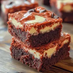 Indulging in the rich and decadent flavors of Red Velvet Brownies is a culinary experience like no other. These delightful treats offer a perfect blend of moist brownie goodness with the signature red velvet flavor that has captured the hearts of dessert lovers everywhere. Combining the classic taste of cocoa with a hint of tanginess from cream cheese, this recipe elevates the traditional brownie to new heights of sophistication.