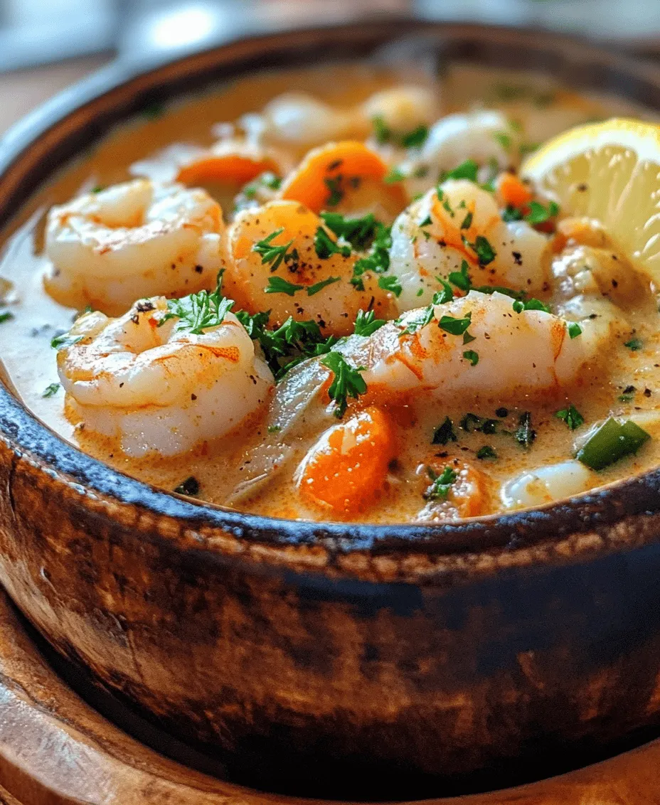 If you're seeking a dish that embodies comfort, luxury, and an indulgent taste of the ocean, look no further than a creamy coastal seafood bisque. This velvety soup melds the rich flavors of fresh seafood with aromatic vegetables and a hint of herbs, creating a delightful experience for the palate. Known for its luxurious texture, seafood bisque is a dish that can serve as a sophisticated starter or a satisfying main course, making it a versatile option for any gathering or intimate dinner.