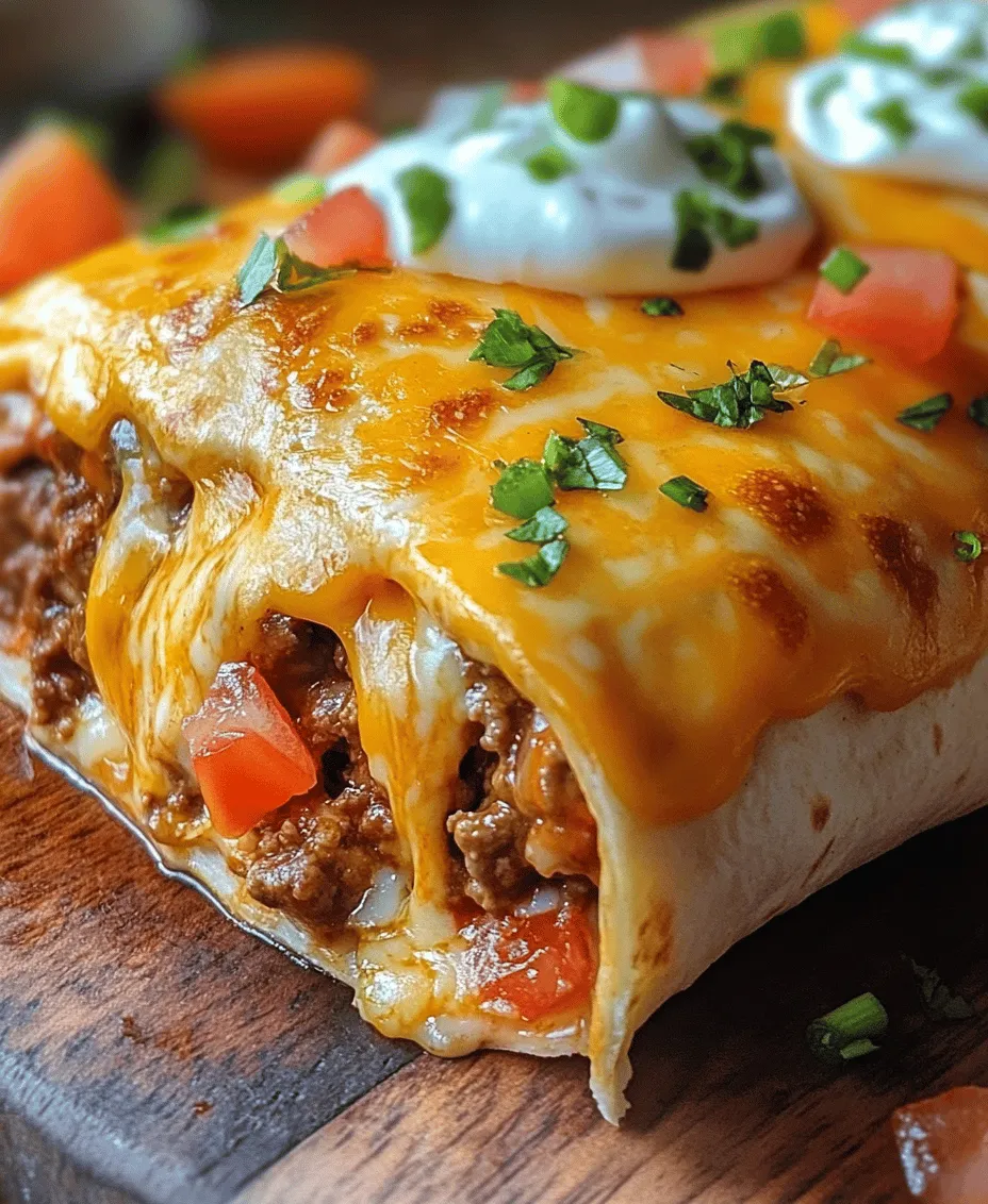 The Cheesy Beefy Melt Delight Burrito is more than just a meal—it's a comforting experience that wraps you in warmth and satisfaction. Bursting with flavors and textures, this burrito has garnered a loyal following among families and food lovers alike. Its appeal lies not only in its rich, savory taste but also in its versatility as a quick and satisfying meal option, perfect for busy weeknights or lazy weekends.