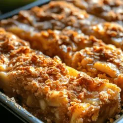 Apple pie bars have captured the hearts of dessert lovers everywhere, offering the beloved flavors of traditional apple pie in a convenient and shareable format. These delectable treats are perfect for gatherings, picnics, or simply enjoying at home with a cup of tea or coffee. The appeal of apple pie bars lies not only in their delicious taste but also in the comforting nostalgia they evoke. For many, apple desserts bring back memories of family gatherings, fall harvests, and cozy evenings spent baking in the kitchen.
