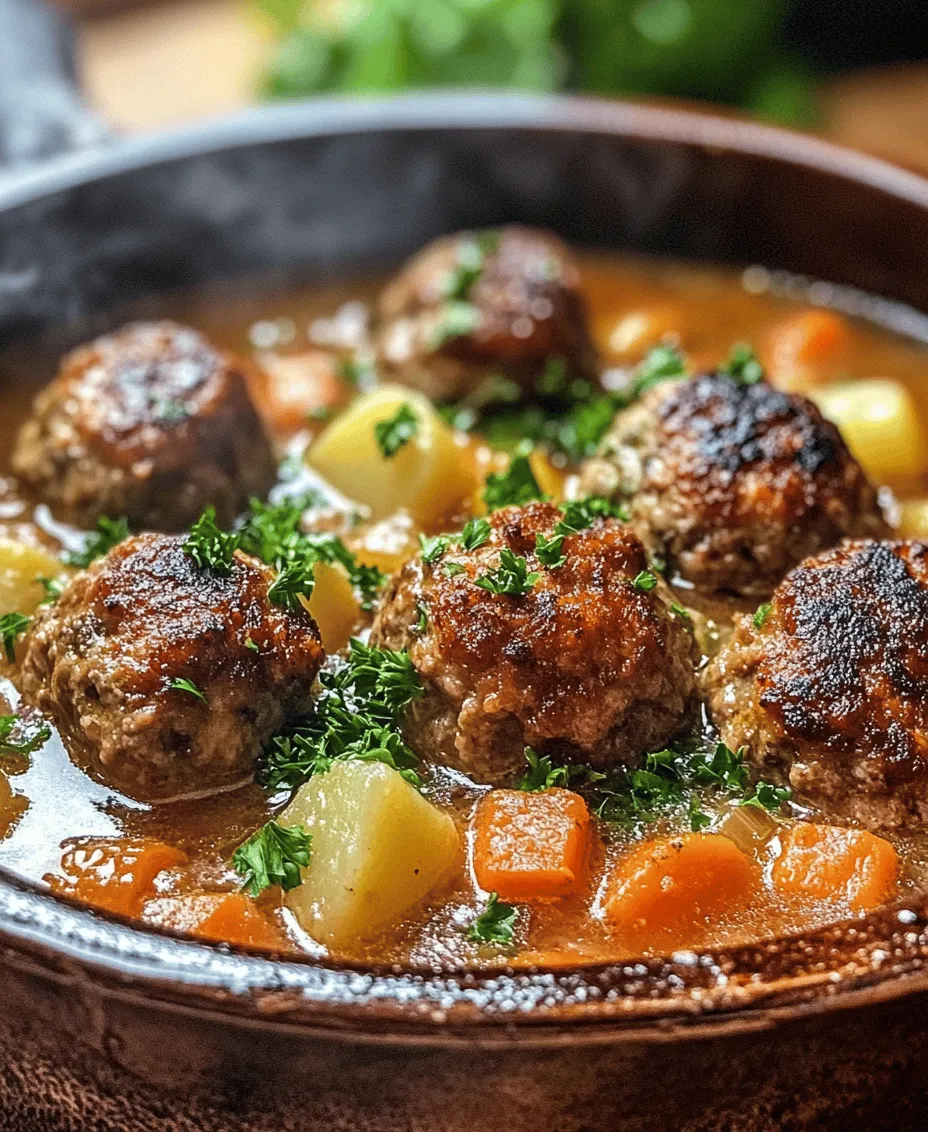 As the leaves turn crisp and the air grows cooler, there's nothing quite like the comforting aroma of a hearty meatball stew wafting through the kitchen. This classic dish is not just a meal; it’s an experience that brings warmth and satisfaction with every spoonful. Hearty meatball stew is a culinary hug, making it the perfect choice for family gatherings, cozy weeknight dinners, or any time you crave a filling, flavorful dish that nourishes both body and soul.