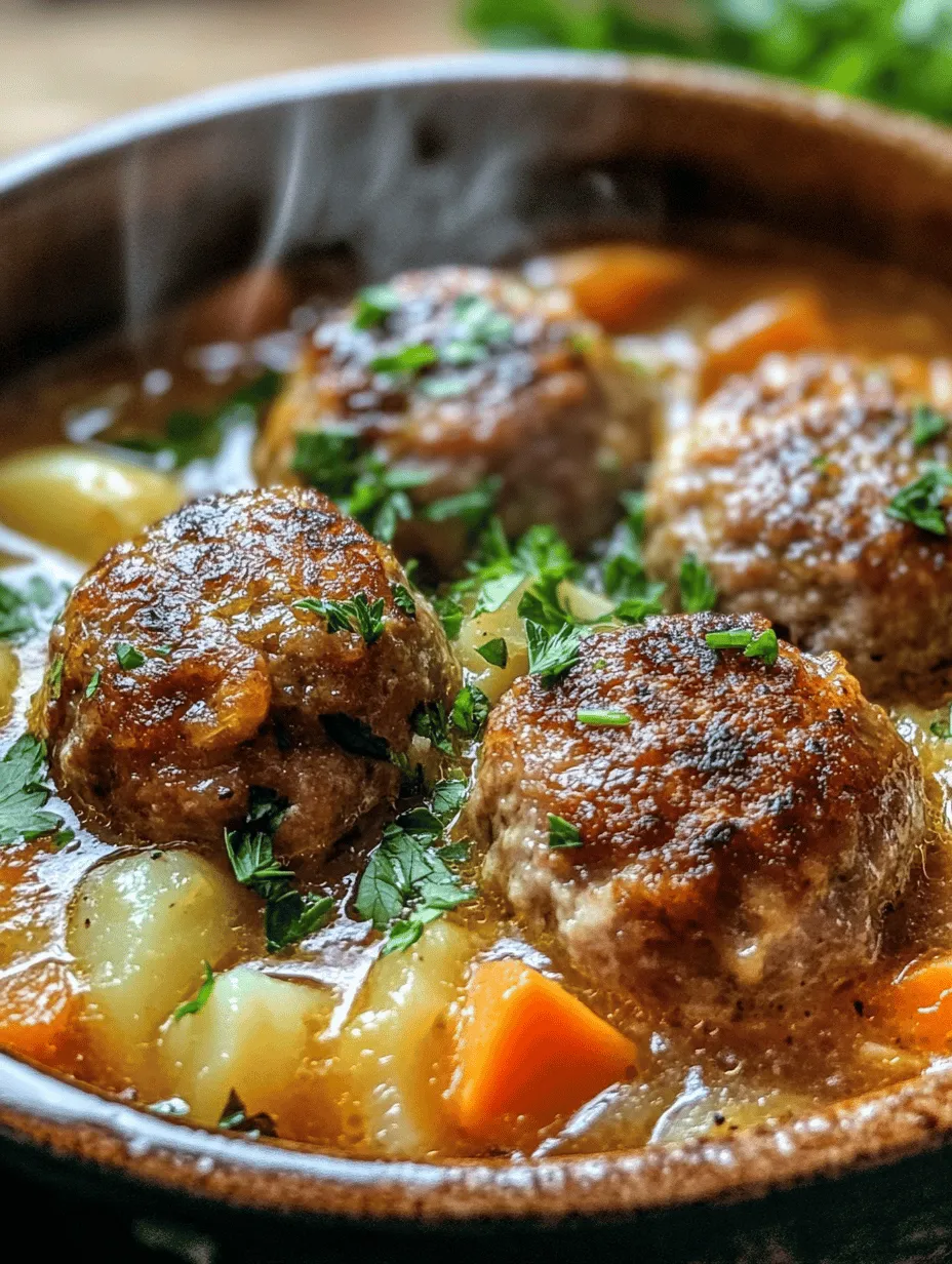 As the leaves turn crisp and the air grows cooler, there's nothing quite like the comforting aroma of a hearty meatball stew wafting through the kitchen. This classic dish is not just a meal; it’s an experience that brings warmth and satisfaction with every spoonful. Hearty meatball stew is a culinary hug, making it the perfect choice for family gatherings, cozy weeknight dinners, or any time you crave a filling, flavorful dish that nourishes both body and soul.
