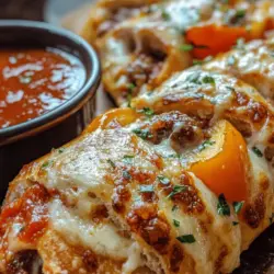Step into the delightful world of Italian cuisine with the irresistible Stuffed Italian Stromboli. This culinary creation is not just a dish; it’s an experience that combines the comforting flavors of pizza with a convenient, portable twist. Whether you’re hosting a family dinner, planning a party, or simply enjoying a cozy night in, Stromboli is the perfect solution. It’s a dish that invites sharing and indulging, making it a fantastic centerpiece for any occasion. You’ll love how easily it comes together, and your guests will be thoroughly impressed.