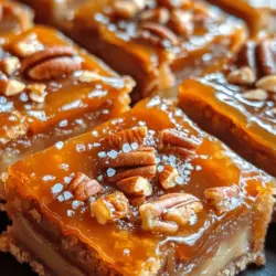 Welcome to the delectable world of salted caramel butter bars, a dessert that beautifully marries the richness of a buttery crust with the gooey allure of salted caramel filling. These bars have become a favorite among dessert enthusiasts, and it's not hard to see why. With a perfect balance of sweet and salty, they offer a satisfying treat that can elevate any gathering or celebration.