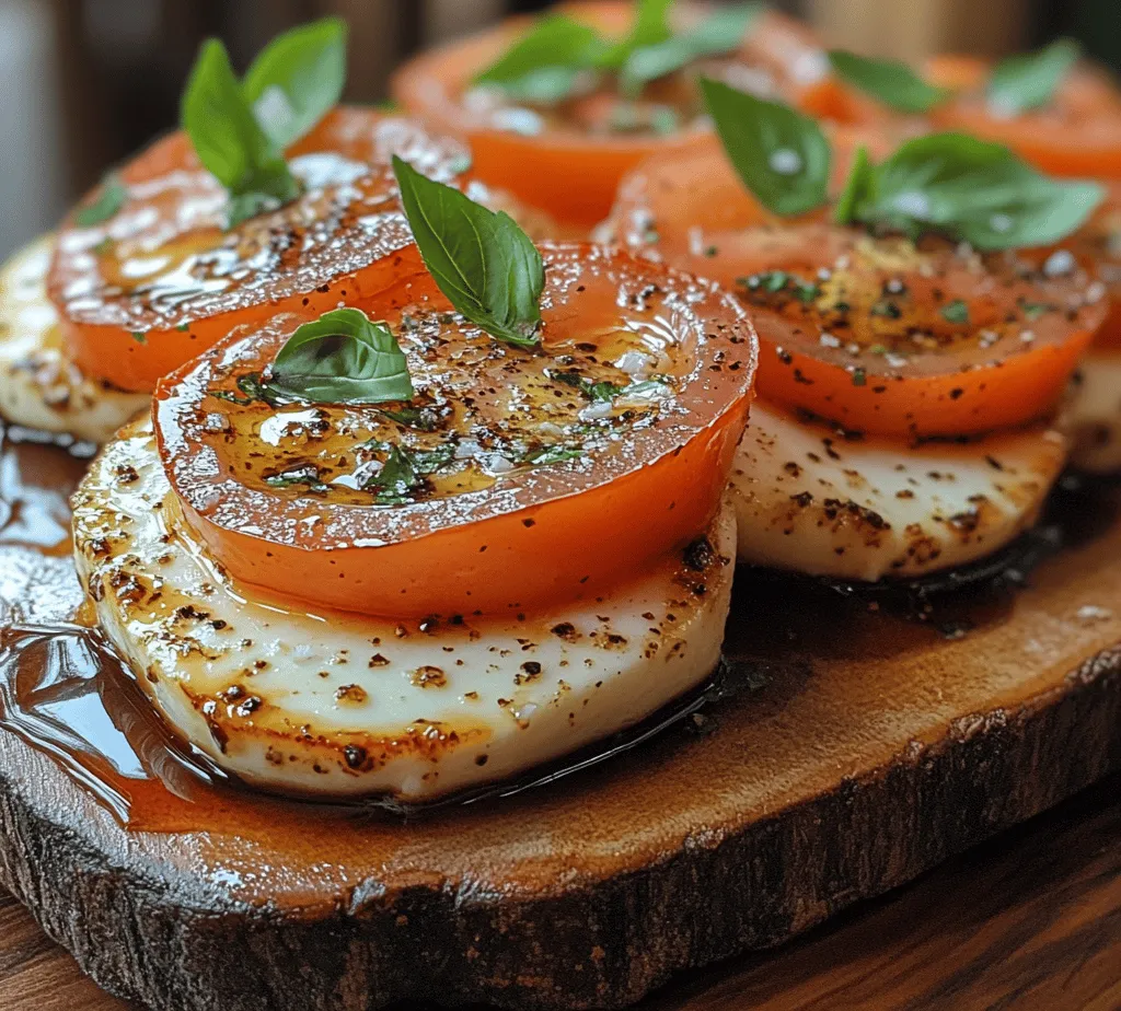 The Caprese salad, a staple of Italian cuisine, beautifully embodies the essence of fresh, simple ingredients. Originating from the island of Capri, this vibrant dish has gained immense popularity both in Italy and around the world. Its combination of ripe tomatoes, creamy mozzarella, and fragrant basil offers a delightful taste that transports you straight to the sun-drenched Mediterranean. The Caprese salad is not just a side dish; it serves as a celebration of flavors, making it perfect for warm weather, gatherings with friends, or as a light, refreshing meal.