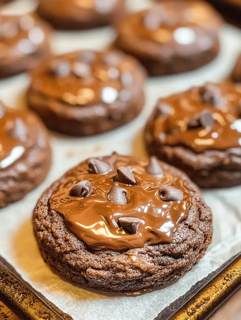 Welcome to the delightful world of baking, where flavor and creativity collide. Today, we are diving into a recipe that promises to elevate your dessert game: Chocolate Lava Brownie Cookies. Imagine biting into a soft, chewy cookie only to be met with a warm, gooey chocolate center that spills out like molten lava. This indulgent treat seamlessly marries the rich, fudgy texture of brownies with the unforgettable experience of a lava cake. Whether you're a baking novice or a seasoned chef, this recipe is designed to satisfy your sweet tooth while remaining simple enough to tackle with confidence.