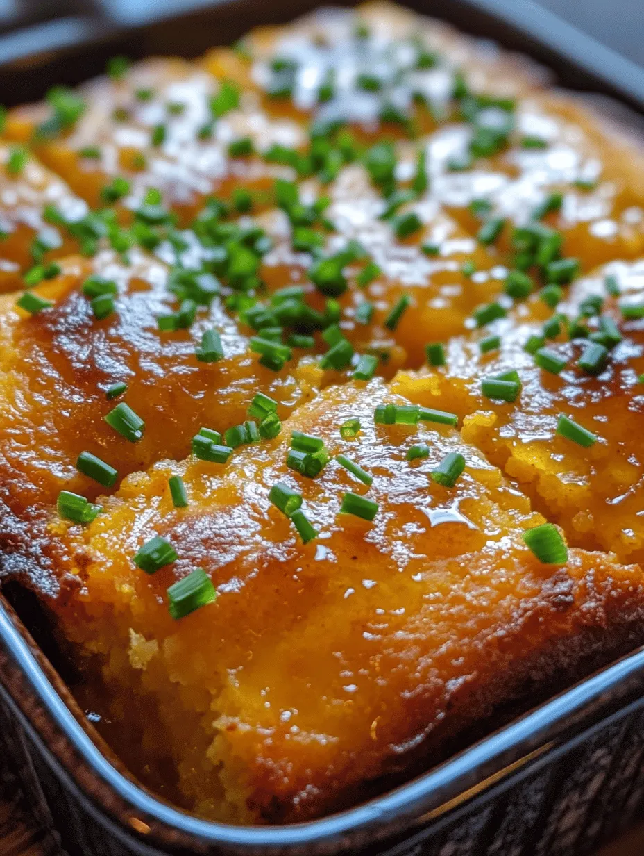 If you are looking to elevate your cornbread game, the Sweet & Buttery Honey Sweet Potato Cornbread is a delightful twist on a classic favorite. This recipe combines the earthy sweetness of sweet potatoes with the rich, creamy texture of butter and the natural sweetness of honey, creating a cornbread that is both comforting and indulgent. Whether served as a side dish alongside your favorite savory meals or enjoyed as a standalone snack, this cornbread promises to satisfy your taste buds with every bite.