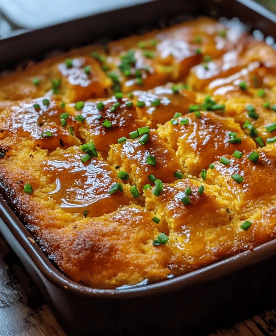 If you are looking to elevate your cornbread game, the Sweet & Buttery Honey Sweet Potato Cornbread is a delightful twist on a classic favorite. This recipe combines the earthy sweetness of sweet potatoes with the rich, creamy texture of butter and the natural sweetness of honey, creating a cornbread that is both comforting and indulgent. Whether served as a side dish alongside your favorite savory meals or enjoyed as a standalone snack, this cornbread promises to satisfy your taste buds with every bite.