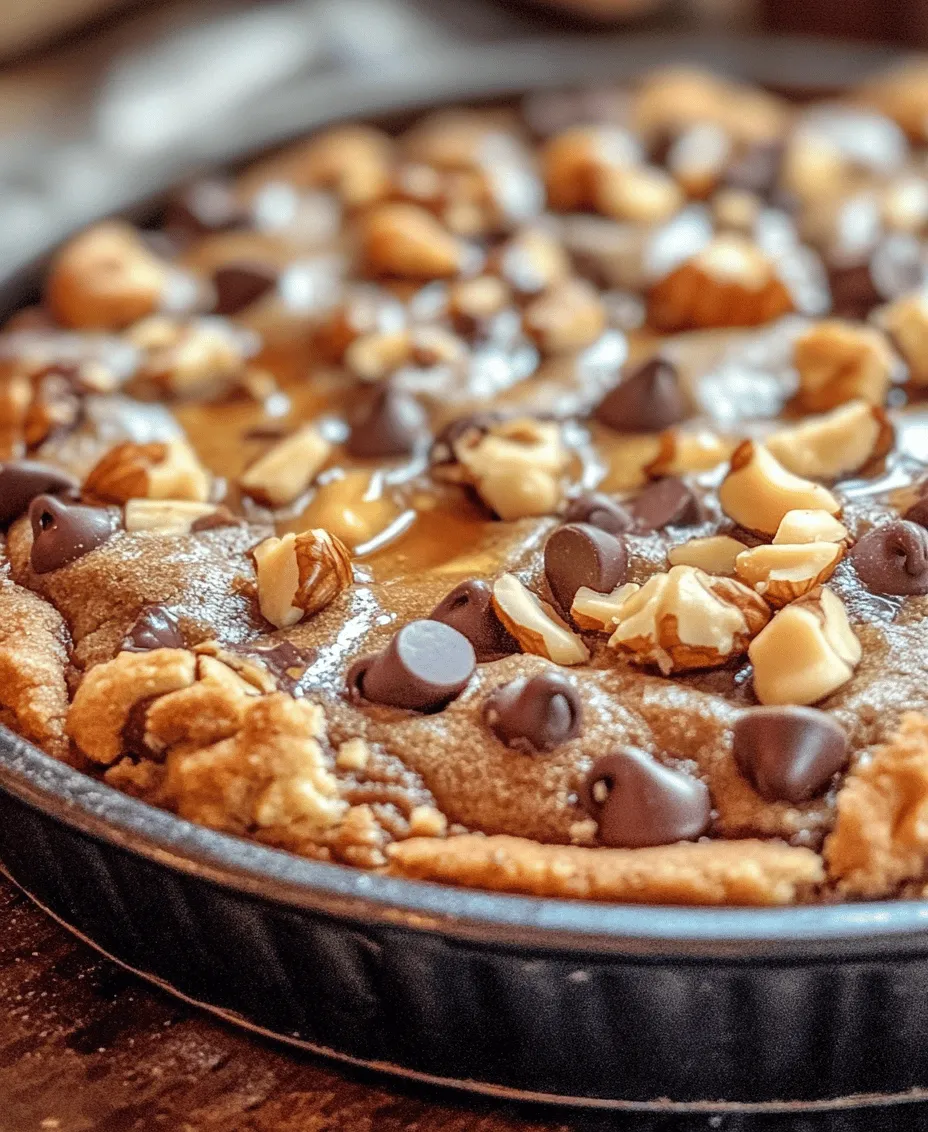 In recent years, the world of desserts has seen a remarkable transformation, with a growing trend toward healthier alternatives that don’t compromise on taste. Health-conscious consumers are increasingly seeking out desserts that satisfy their sweet cravings while also being mindful of nutritional content. Enter the Chocolatey Bliss Cookie Pie—a delightful fusion of indulgence and nutrition that stands out in the realm of desserts. This cookie pie is not only rich in flavor but also incorporates wholesome ingredients that contribute to a balanced diet.