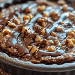 In recent years, the world of desserts has seen a remarkable transformation, with a growing trend toward healthier alternatives that don’t compromise on taste. Health-conscious consumers are increasingly seeking out desserts that satisfy their sweet cravings while also being mindful of nutritional content. Enter the Chocolatey Bliss Cookie Pie—a delightful fusion of indulgence and nutrition that stands out in the realm of desserts. This cookie pie is not only rich in flavor but also incorporates wholesome ingredients that contribute to a balanced diet.