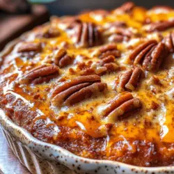 If you are in search of a dessert that is both indulgent and rich in flavor, the Gooey Butter Pecan Cake is a must-try. This beloved Southern dessert is celebrated for its unique combination of textures and flavors, where a soft, buttery cake layer meets a creamy, gooey topping that is simply irresistible. With its luscious pecan flavor, this cake has become a staple at family gatherings, potlucks, and festive celebrations across the United States, particularly in the South.