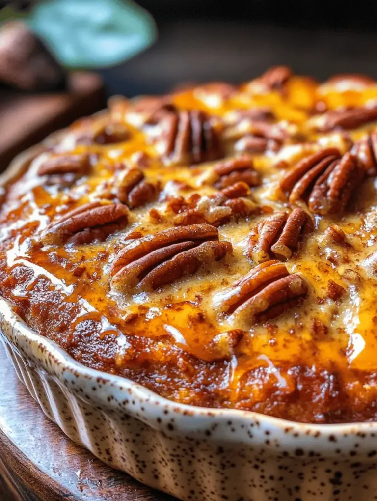 If you are in search of a dessert that is both indulgent and rich in flavor, the Gooey Butter Pecan Cake is a must-try. This beloved Southern dessert is celebrated for its unique combination of textures and flavors, where a soft, buttery cake layer meets a creamy, gooey topping that is simply irresistible. With its luscious pecan flavor, this cake has become a staple at family gatherings, potlucks, and festive celebrations across the United States, particularly in the South.