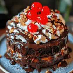 There’s something undeniably nostalgic about a hot fudge sundae—its layers of rich chocolate sauce, creamy ice cream, and delightful toppings evoke memories of ice cream parlors and warm summer nights. This classic dessert has earned its place in the hearts of many, reminding us of simpler times and the joys of indulging in sweet treats. Now, imagine taking that beloved sundae and transforming it into a warm, gooey cake that captures all the flavors of the traditional version while adding a unique twist. This is exactly what the Decadent Old-Fashioned Hot Fudge Sundae Cake accomplishes!