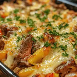 There's nothing quite like the feeling of comfort food wrapping around you like a warm embrace. It brings families together, creating a sense of nostalgia and connection over shared meals. Among the many delightful dishes that fall into this category, the Philly cheesesteak stands out as a beloved classic, renowned for its savory flavors and satisfying textures. Imagine the mouthwatering blend of thinly sliced steak, melty cheese, and sautéed vegetables—all nestled within a warm, hearty casserole. This is precisely what the Philly Cheese Steak Casserole offers: a delicious twist on the traditional sandwich that is perfect for family dinners or gatherings.