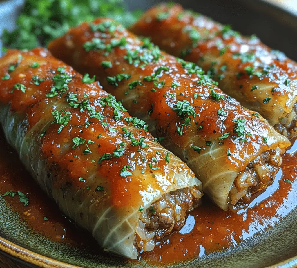 Stuffed cabbage rolls are a classic comfort food that has warmed hearts and homes for generations. These delectable rolls, filled with a savory mixture of meat, rice, and spices, embody the essence of home-cooked meals, bringing together families and friends around the dinner table. With their origins tracing back through various cultures, stuffed cabbage rolls present a delightful canvas for culinary creativity, allowing cooks to experiment with flavors and ingredients while maintaining the traditional core of the dish.