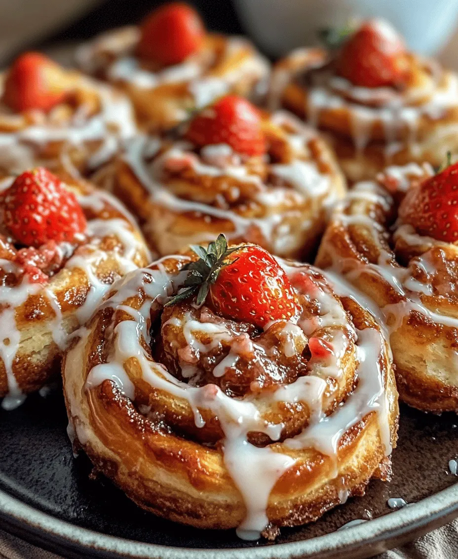 To achieve the perfect Strawberry Cheesecake Cinnabon Rolls, it is essential to understand the key ingredients that play a vital role in their creation. Each component contributes to the overall flavor, texture, and appeal of the final product.