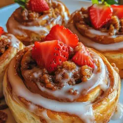 To achieve the perfect Strawberry Cheesecake Cinnabon Rolls, it is essential to understand the key ingredients that play a vital role in their creation. Each component contributes to the overall flavor, texture, and appeal of the final product.