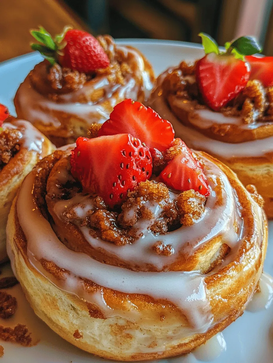 To achieve the perfect Strawberry Cheesecake Cinnabon Rolls, it is essential to understand the key ingredients that play a vital role in their creation. Each component contributes to the overall flavor, texture, and appeal of the final product.