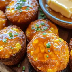 When one thinks of Southern cuisine, cornbread inevitably comes to mind. This beloved staple has long been a symbol of Southern hospitality and comfort food, gracing tables from casual family gatherings to grand holiday feasts. The traditional cornbread, with its warm, golden hue and slightly sweet flavor, embodies the essence of Southern cooking. However, in the ever-evolving landscape of culinary creativity, cornbread has taken on a new form—enter the Southern-style honey butter cornbread poppers. These bite-sized delights are perfect for any occasion, whether as a fun snack, a side dish at dinner, or a crowd-pleaser at gatherings.