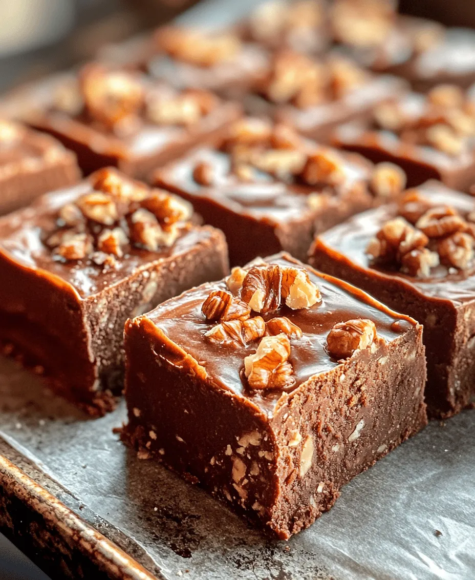 There's something undeniably nostalgic about old-fashioned chocolate fudge. This rich, creamy treat evokes memories of family gatherings, holiday celebrations, and cozy evenings spent enjoying sweet delights. In a world where fast-paced living often takes precedence, the importance of homemade treats cannot be overstated. They offer a personal touch that store-bought sweets simply cannot replicate. Whether it's a gift for a loved one or a comforting indulgence for yourself, chocolate fudge remains a timeless dessert that brings joy and warmth to any occasion.