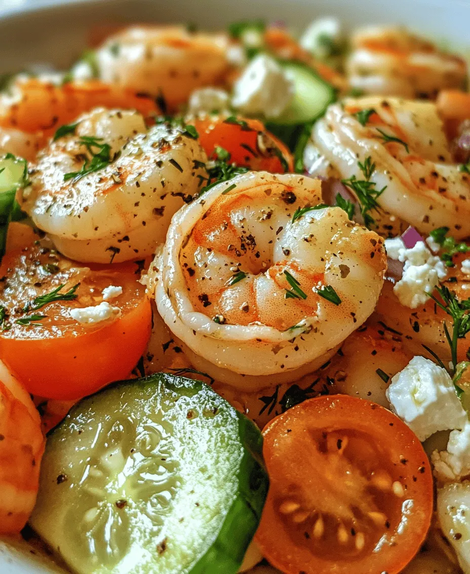 This salad is not just a feast for the senses; it is also a nutritional powerhouse. Shrimp, the star of the dish, is known for its high protein content and low caloric value, making it an excellent choice for those looking to maintain a healthy lifestyle. Coupled with cucumbers, which are primarily made up of water, this dish is incredibly hydrating, perfect for hot days. Together, these ingredients create a salad that is not only refreshing but also beneficial for your overall health.