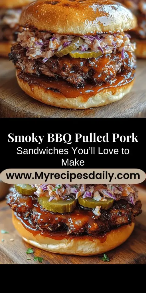 Discover the mouthwatering world of smoky BBQ pulled pork sandwiches, a cherished favorite at gatherings and barbecues. This dish features tender, smoky pork paired with tangy homemade BBQ sauce and crunchy coleslaw, creating a perfect balance of flavors and textures. Learn to make your own spice rub and sauce while mastering cooking methods like slow cooking or oven roasting. Ideal for impressing guests or enjoying a cozy family meal, this irresistible recipe is sure to become a staple at your table.