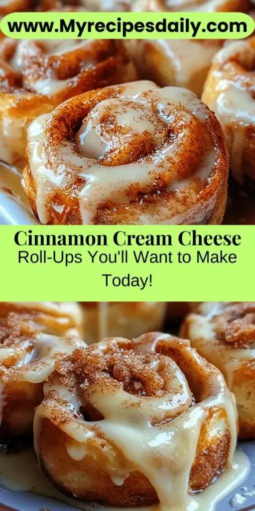 Create a delicious twist on classic cinnamon rolls with Baked Cinnamon Cream Cheese Roll-Ups. These delightful treats feature a creamy filling wrapped in a crispy, buttery exterior, making them perfect for brunch, snacks, or gatherings. With easy variations and simple preparation steps, everyone can enjoy customizing their roll-ups. Whether you choose white or whole wheat bread, these sweet, rich flavors will surely impress your family and friends!