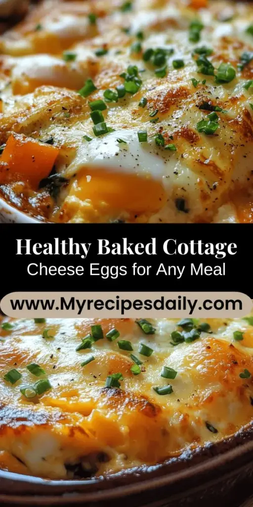 Discover the comforting and nutritious world of Baked Cottage Cheese Eggs, a simple yet satisfying dish perfect for any meal. This recipe showcases the incredible versatility of eggs alongside the creamy goodness of cottage cheese, ensuring a protein-packed experience. Learn about the essential ingredients, their health benefits, and easy step-by-step instructions to create this delicious dish. Try it for breakfast, lunch, or dinner, and enjoy a delightful balance of flavor and nutrition that will impress your family and friends.