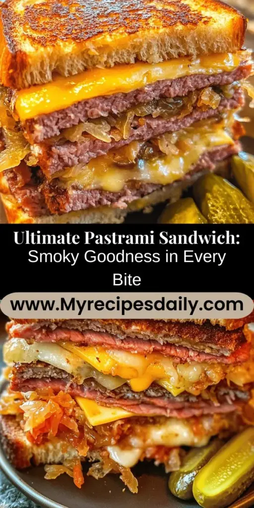 Discover the magic of the ultimate pastrami sandwich, a beloved classic that features tender, smoky pastrami, creamy Swiss cheese, zesty sauerkraut, and a touch of mustard. This iconic dish, with roots in Eastern European Jewish cuisine, captures the essence of hearty deli food. Learn about the essential ingredients and mastering the art of assembly to enjoy a flavorful, satisfying meal that pays homage to its delicious history. Perfect for casual lunches or festive gatherings, this sandwich will leave you craving more.