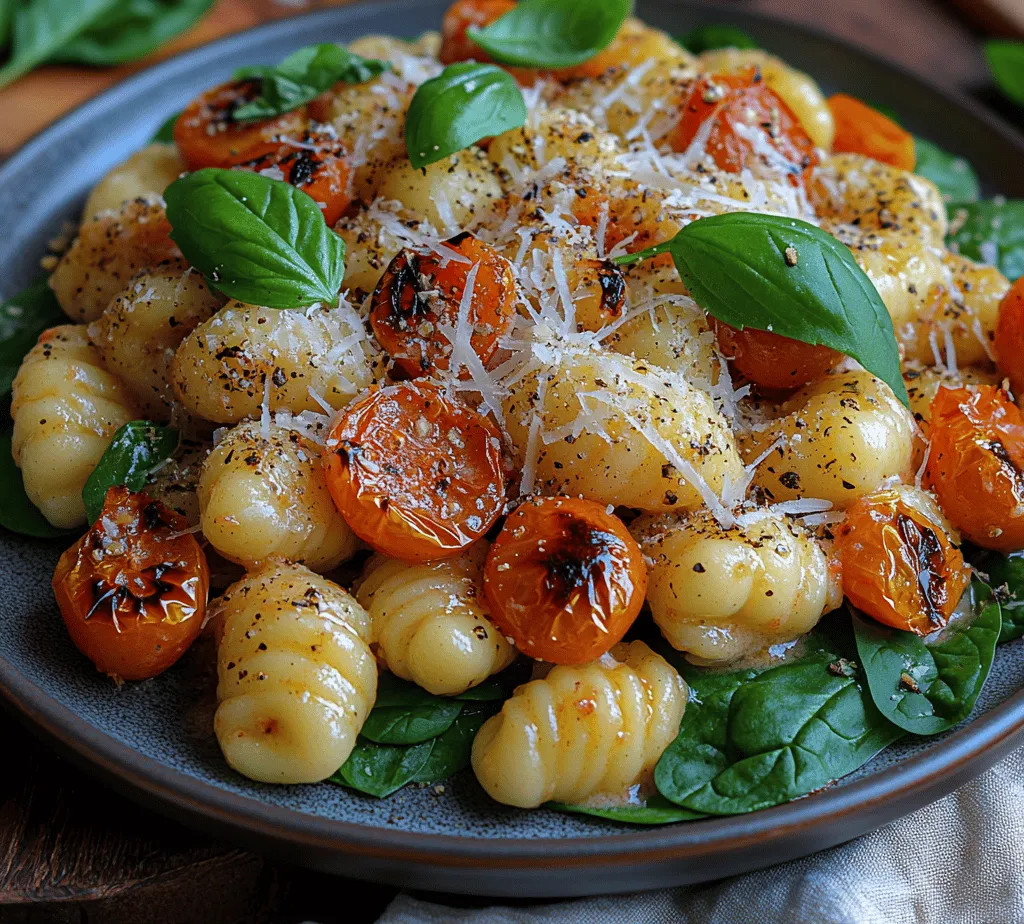 If you're searching for a dish that embodies comfort, richness, and a burst of flavor, look no further than creamy roasted garlic and tomato gnocchi. This delightful dish combines the soft, pillowy texture of gnocchi with the irresistible flavors of roasted garlic and sweet cherry tomatoes, creating a culinary experience that is as satisfying as it is delicious. The creaminess of the sauce beautifully envelops each piece of gnocchi, making it a perfect choice for a cozy dinner at home or an impressive dish to serve guests.