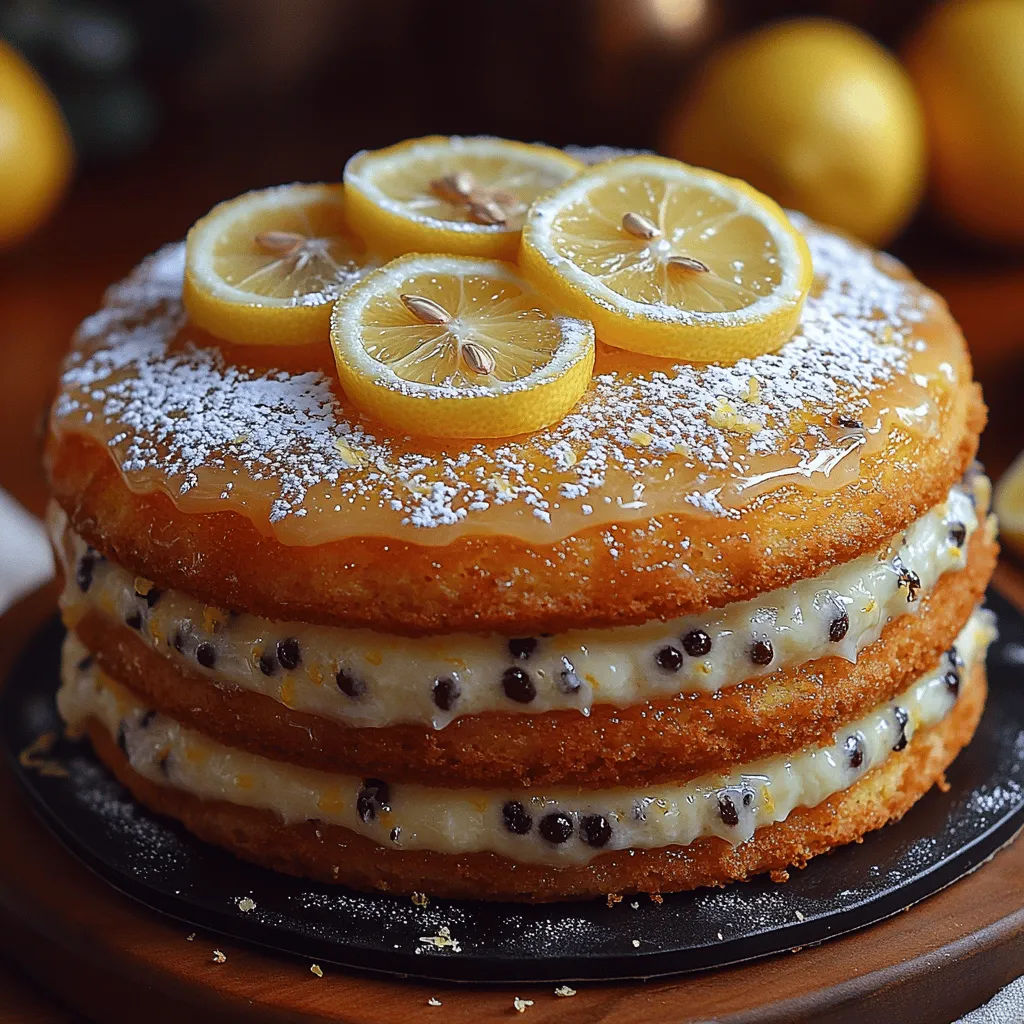 If you're looking for a dessert that captures the essence of sunshine in every bite, the Zesty Lemon Bliss Cake is your answer. This delightful cake is not only a feast for the eyes but also a refreshing treat that tantalizes the palate. Its light, airy texture combined with a vibrant lemon flavor makes it an ideal centerpiece for gatherings, celebrations, or simply a sweet indulgence on a warm afternoon. What’s more, this recipe is straightforward, allowing both novice and seasoned bakers to create something truly special with minimal fuss.