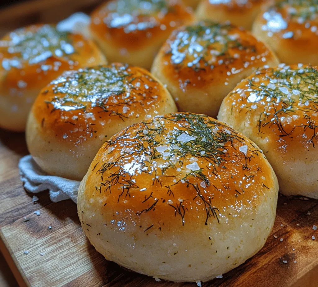 There’s an undeniable joy that comes from the aroma of freshly baked bread wafting through your home. The allure of homemade bread lies not just in the tantalizing scent but also in the satisfaction of crafting something from scratch. While there are countless bread recipes to choose from, Squishy Garlic Dill Rolls stand out as a delightful combination of flavors and textures that are perfect for any occasion. These rolls are soft, fluffy, and infused with the savory notes of garlic and the refreshing taste of dill, making them a versatile addition to your table. Whether served alongside a hearty meal, enjoyed as a snack, or presented at gatherings, these rolls are sure to impress your family and friends.