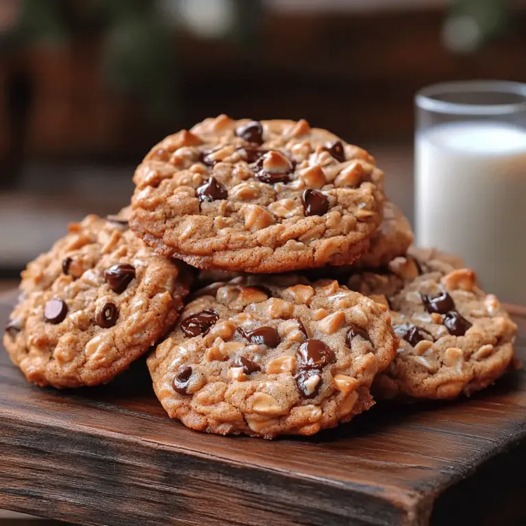 There’s something about the combination of creamy peanut butter and hearty oats that creates a cookie experience like no other. These Chewy Peanut Butter Oatmeal Cookies are not just delicious; they are also easy to prepare, making them a perfect treat for both novice and seasoned bakers alike. With their rich flavor and delightful chewiness, these cookies are bound to become a staple in your baking repertoire.