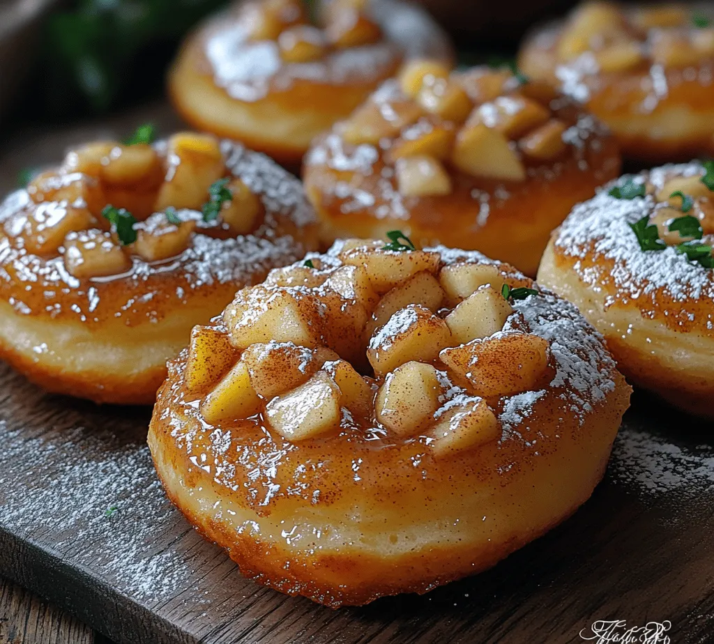 If you're in search of a delightful treat that combines the warm, comforting flavors of cinnamon and apple, look no further than Cinnamon Apple Bliss Fritter Donuts. These homemade donuts are not just a dessert; they embody nostalgia, evoking memories of crisp autumn days and family gatherings filled with laughter and joy. The sweet aroma of cinnamon wafting through the kitchen is a reminder of simpler times, making these fritter donuts an irresistible addition to any breakfast table or afternoon snack.