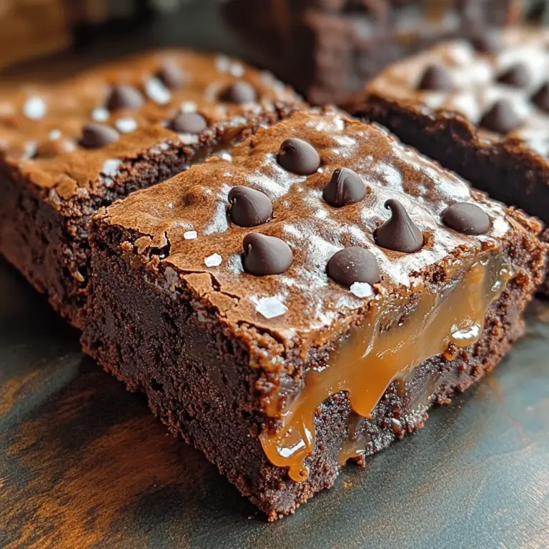 To create the perfect Salted Caramel Mocha Fudge Brownies, it’s essential to understand the role of each ingredient in achieving that ultimate fudgy texture and mouthwatering flavor. Here’s a breakdown of the key ingredients that make this recipe a standout.